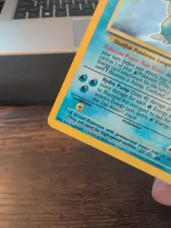 1999 Pokemon TCG Blastoise Holo Card 002/102 Base Set Rare LP - Image 5