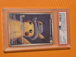 PSA 10 Pikachu with Grey Felt Hat SVP 085 Van Gogh Graded Pokemon Card GEM MINT - Image 1