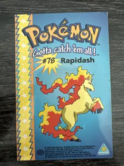 1999 Candy Planet! Gum Pokemon Card #78 Rapidash Puzzle - Image 1