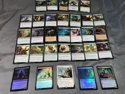 MTG Squirrel Themed Magic The Gathering Card Lot+ Adjacent/ Bonuses! - Image 1