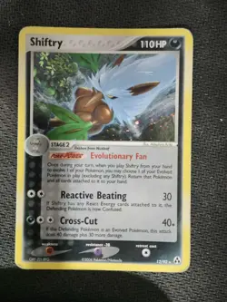 SHIFTRY - 12/92 - EX LEGEND MAKER - HOLO RARE - POKEMON CARD - Image 1
