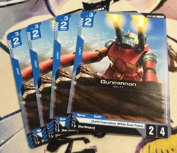 Guncannon (ST01-003) Gundam TCG Card Game - English Playset Of 4 - Image 1
