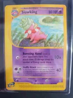 Slowking 34/147 - Aquapolis Set - Pokemon Card - Near Mint Condition - Image 1