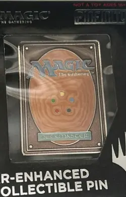 MTG Pinfinity-Foundation-MTG Card Back Pin AR Enhanced Collectible Pin - Image 1