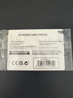 Shiny Koraidon/Miraidon Pokemon Scarlet Violet Code Card Promo Yveltal Gamestop - Image 3