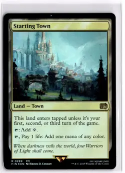 Foil | Starting Town | [FIN] LP x1 MTG Magic: the Gathering - Image 1