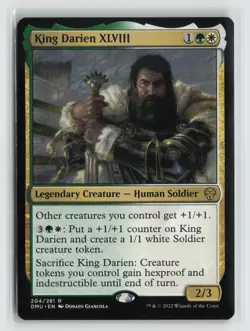 King Darien XLVIII 204 Dominaria United DMU MTG Magic - Image 1
