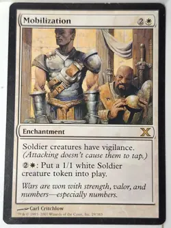 Mobilization - 10th Edition Core Set - Magic the Gathering MTG Nice! - Image 1
