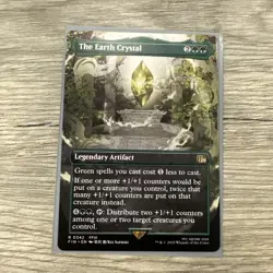 MTG Final Fantasy English The Earth Crystal Borderless 0342 Non-Foil - Image 1