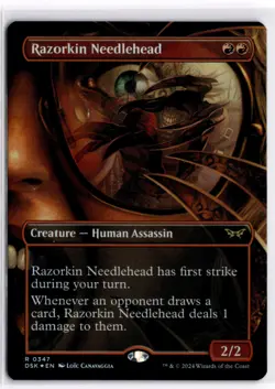 Foil | Razorkin Needlehead | [DSK] LP x1 MTG Magic: the Gathering - Image 1