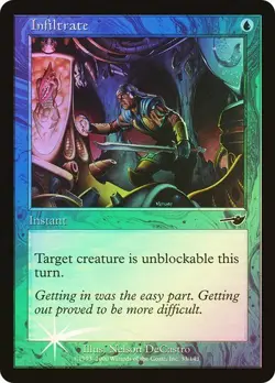 Nemesis MTG Foil Infiltrate Magic - Image 1
