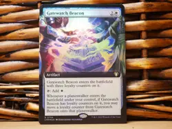 MTG Gatewatch Beacon 0754 FOIL EXTENDED ART RARE | NM Near Mint | CMM | 2023 - Image 1