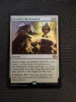 mtg sevinne's reclamation foil dominaria remastered - Image 1