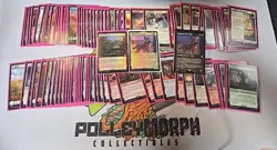 MTG Fallout Commander Deck - Scrappy Survivors Opened And Sleeved W. Deck Box - Image 1