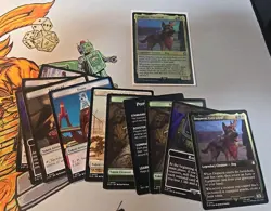 MTG Fallout Commander Deck - Scrappy Survivors Opened And Sleeved W. Deck Box - Image 2