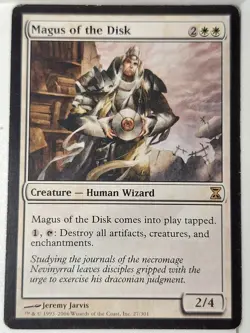 Magus of the Disk - Time Spiral - Magic the Gathering MTG Nice! - Image 1