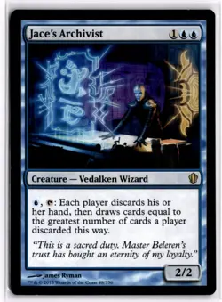 Jace's Archivist | [C13] LP x1 MTG Magic: the Gathering - Image 1