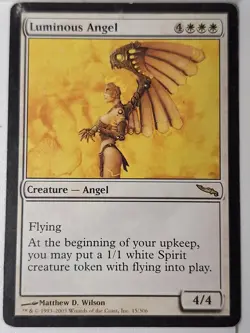 Luminous Angel - (MP) Mirrodin - Magic the Gathering MTG - Image 1