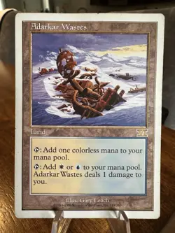 MTG 6th Edition Adakar Wastes (LP) - Image 1