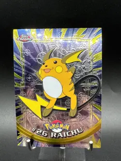 Raichu #26 Pokemon Topps Chrome Series 1 - Image 1