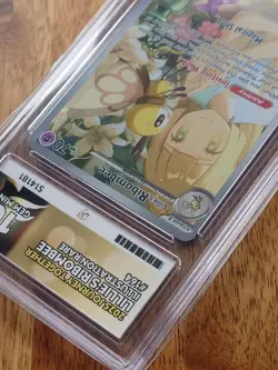 Lillie's Ribombee IR 164/159 - Pokemon SV09 Journey Together ACE 10 GEM MINT - Image 3