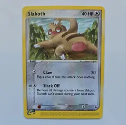 Slakoth 45/109 - Regular - EX Ruby and Sapphire - eREADER Pokemon Card - Image 1