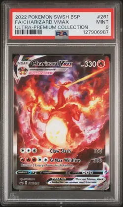 Charizard Vmax #261 PSA 9 - 2022 Pokemon SWSH261 - Ultra Premium Collection - Image 1