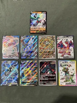 Lot of 9 Pokemon Cards. Charizard Ex, Magneton, Flutter Mane and More! - Image 1
