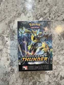 Lost Thunder Build and Battle Box Prerelease Sun & Moon Pokemon Sealed Brand New - Image 1