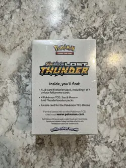 Lost Thunder Build and Battle Box Prerelease Sun & Moon Pokemon Sealed Brand New - Image 2