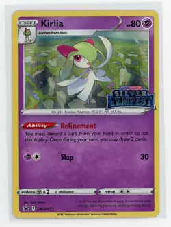 Pokemon TCG - Kirlia SWSH271 - Sword & Shield Promos - Stamped Prerelease Holo - Image 1
