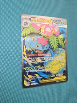 Pokemon TCG: Mega Evolutions Mega Venusaur EX 155/132 Ultra Rare Near Mint - Image 3
