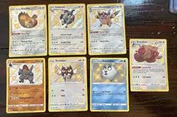 Pokemon TCG: Paldean Fates - Shiny Baby Shiny Lot of 7 - Image 1