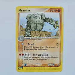 Graveler 29/97 Pokemon Ex Dragon Unlimited Non Holo 2003 - Image 1