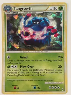 1X Pokemon Call of Legends Tangrowth 34/95 Holo Rare Cracked Ice Promo LP - Image 3
