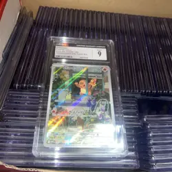 2023 POKEMON SVP EN-SV BLACK STAR PROMO #044 CHARMANDER cgc 9 - Image 1