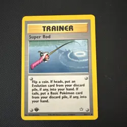 Super Rod 103/111 Neo Genesis Pokemon S322 - Image 1