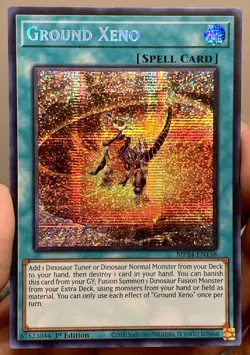 Yugioh Ground Xeno MP24-EN138 Prismatic Secret Rare 1st Ed NM w/Tracking - Image 1