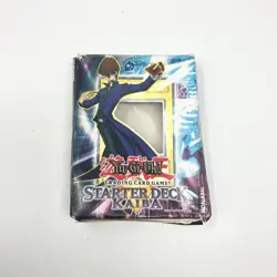 Vintage Yugioh Starer Deck Kaiba Empty Box Only No Cards Konami TCG 1996 - Image 1
