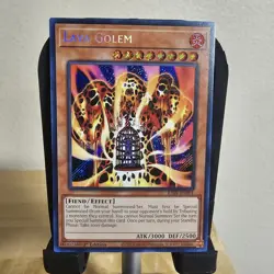 Lava Golem Secret Rare RA01-EN001 Yugioh 1st Edition - Image 1