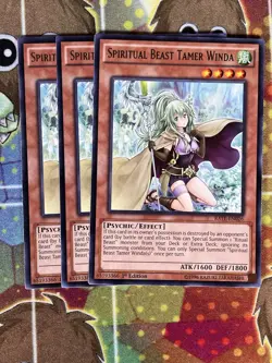 Yugioh Spiritual Beast Tamer Winda RATE-EN026 Playset - Image 1