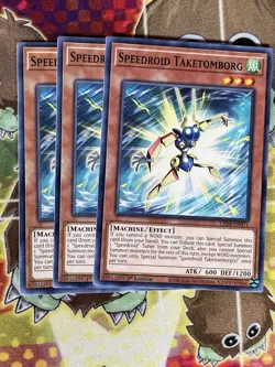 Yugioh Speedroid Taketomborg LED8-EN011 Playset - Image 1