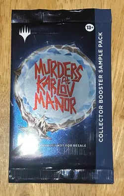 Murders at Karlov Manor Collector Booster SAMPLE PACK - MTG Magic (2 Cards) New - Image 1