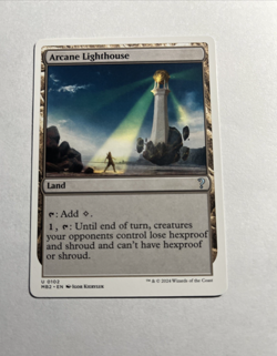 Arcane Lighthouse (White Border) - Mystery Booster 2 MTG Plus Bonus Card!!! - Image 1
