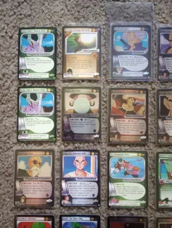 Dragonball Z Card Bundle Lot of 25 Foil / Non Foil Score TCG Cards Used - Image 2
