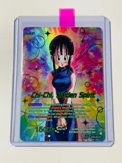 Chi-Chi Maiden Spirit BT28-055 SLR Prismatic Clash Dragon Ball Super Leader Card - Image 2