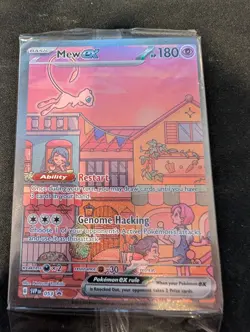 Sealed Mew ex 053 Sv: Scarlet & Violet Black Star Promo Cards Holo Pokemon 151 - Image 4