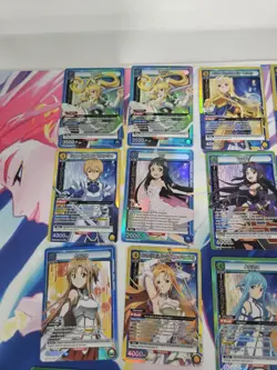 Union Arena Sword Art Online SR 25 Cards Lot Asuna Kirito Sinon Yui Yuuki Eugeo - Image 2