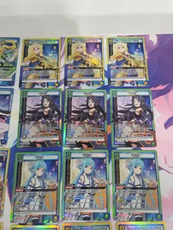 Union Arena Sword Art Online SR 25 Cards Lot Asuna Kirito Sinon Yui Yuuki Eugeo - Image 3