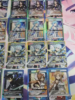 Union Arena Sword Art Online SR 25 Cards Lot Asuna Kirito Sinon Yui Yuuki Eugeo - Image 5